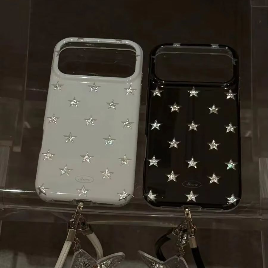 Phone Cases Korean - Korean Ins Full Screen Laser Star