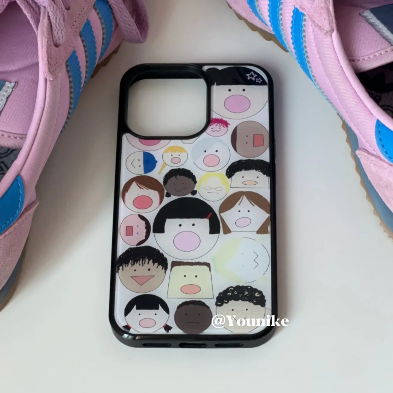 Phone Cases Kawaii - Cartoon Korean Ins Cute Big Head