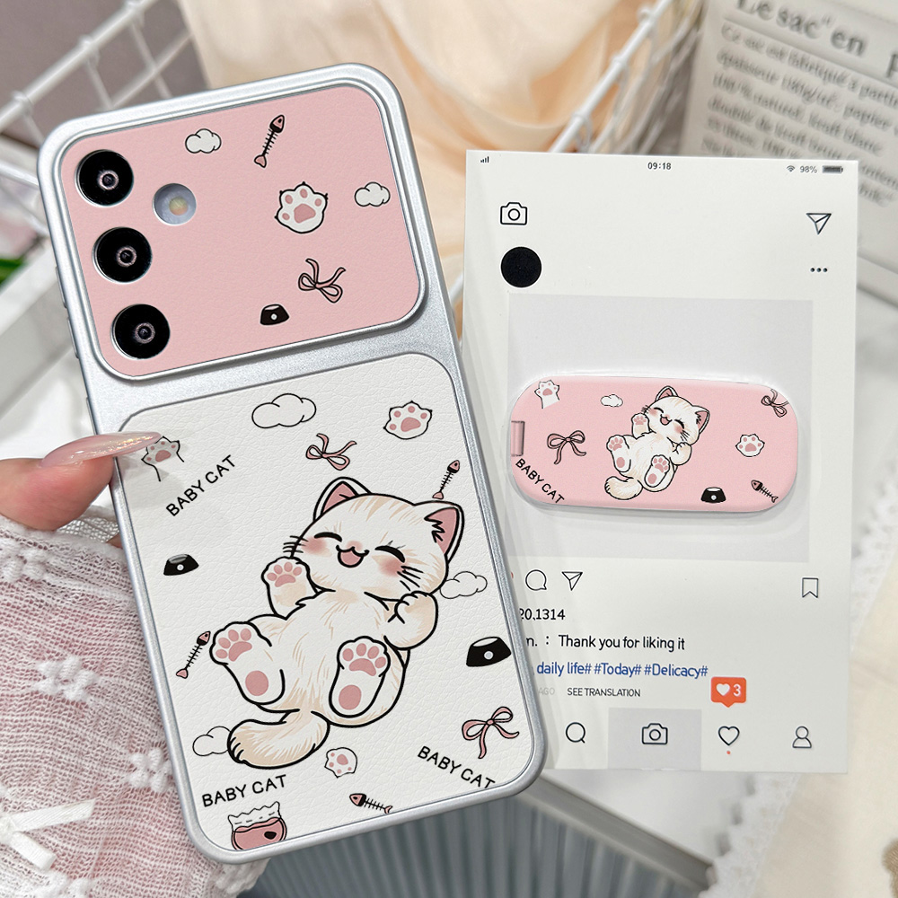 Phone Cases Cute - Cartoon Cute Cat Phone Case For