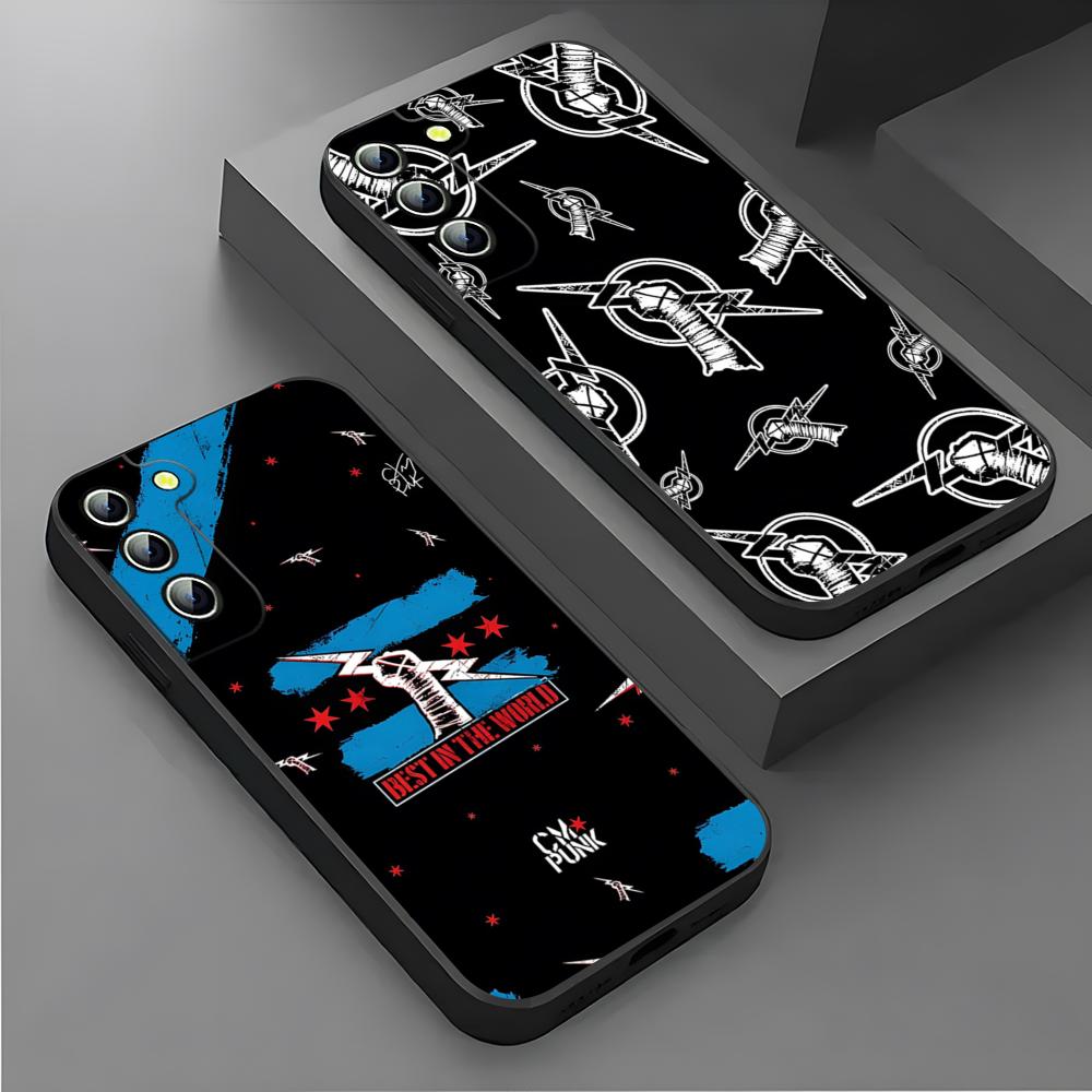 Phone Cases Samsung A14 - C-Cm P-Punk Logo Phone Case For