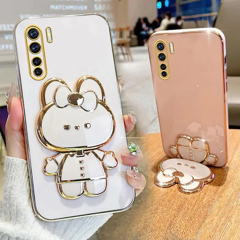 Phone Cases Vogue - A 91 Makeup Mirror Cute Rabbit