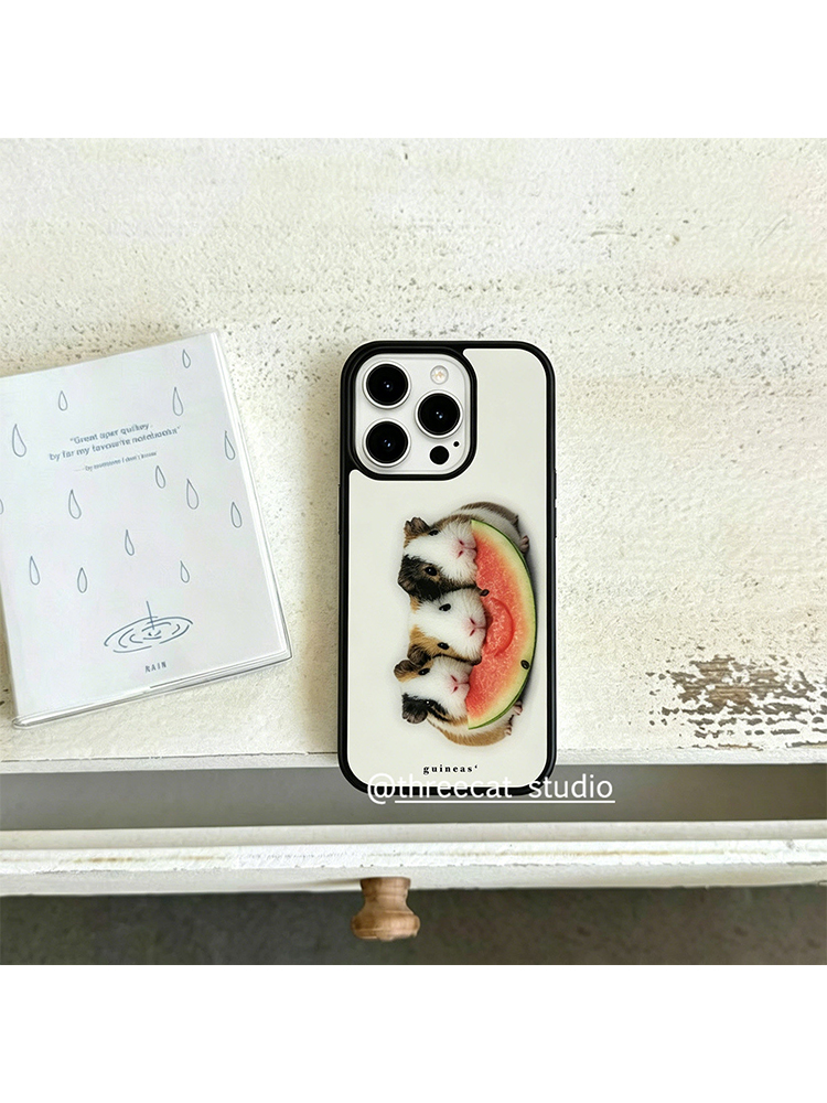 Korean Ins Guinea Pig Eat Wate - Phone Cases Korean recension och pris