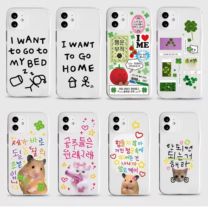 Korean Ins Cute Four Leaf Clov - Phone Cases Korean recension och pris
