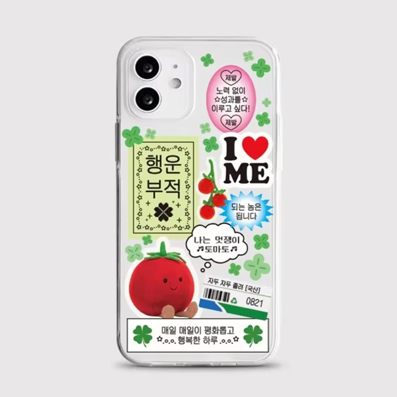 Korean Ins Cute Four Leaf Clov - Phone Cases Korean recension och pris
