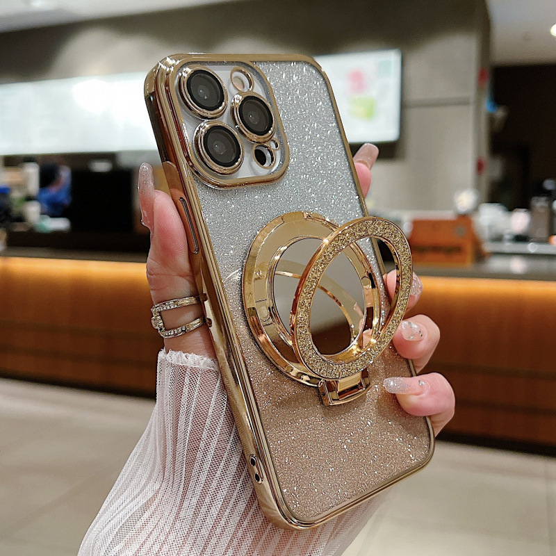 Glitter Mirror Bracket Phone C - Phone Cases Vogue recension och pris
