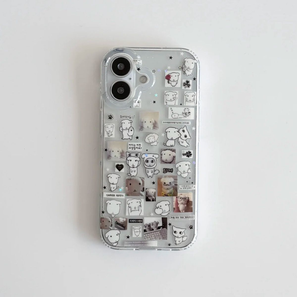 Kawaii Puppy Illustration Glit - Phone Cases Kawaii recension och pris