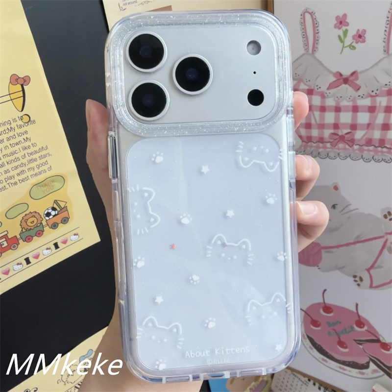 Korean Ins Shining Star Kitten - Phone Cases Kawaii recension och pris