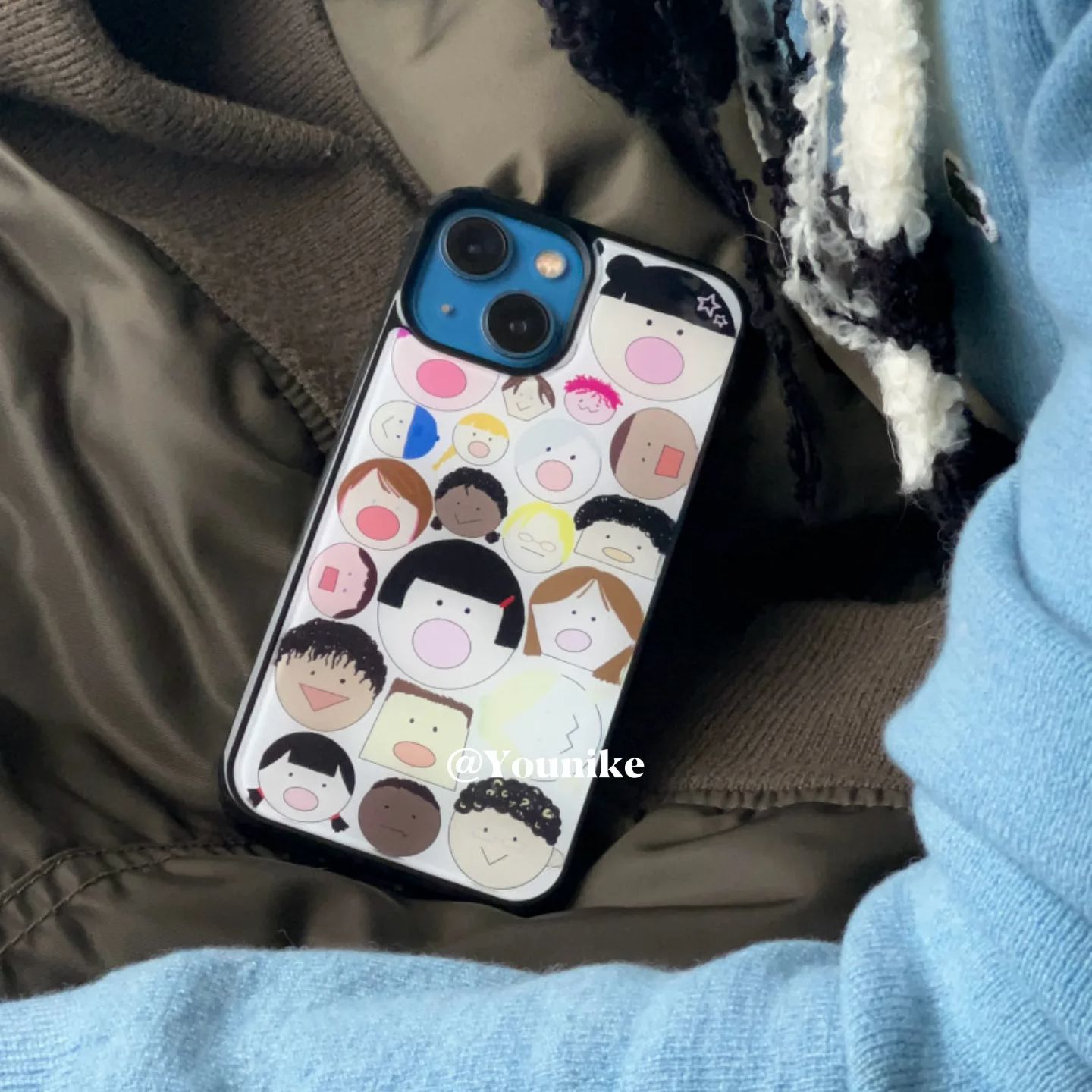 Cartoon Korean Ins Cute Big He - Phone Cases Kawaii recension och pris