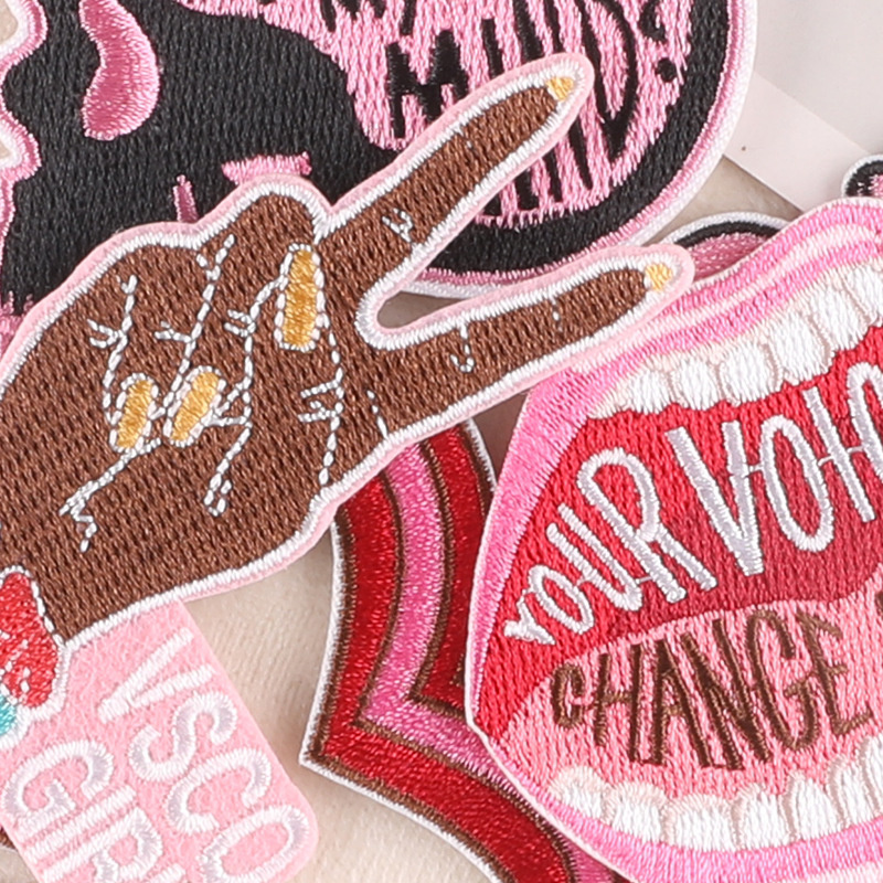 Iron On Patches Pink Girl Love - Phone Cases Eco Friendly recension och pris