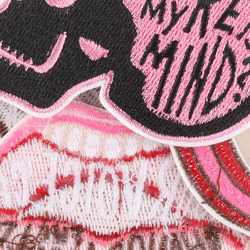 Iron On Patches Pink Girl Love - Phone Cases Eco Friendly recension och pris
