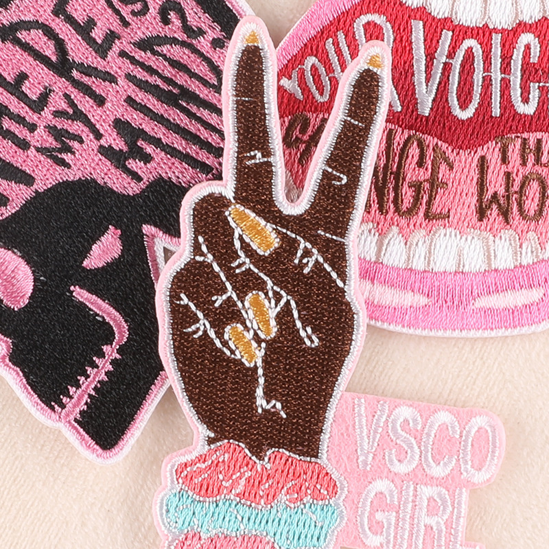 Iron On Patches Pink Girl Love - Phone Cases Eco Friendly recension och pris