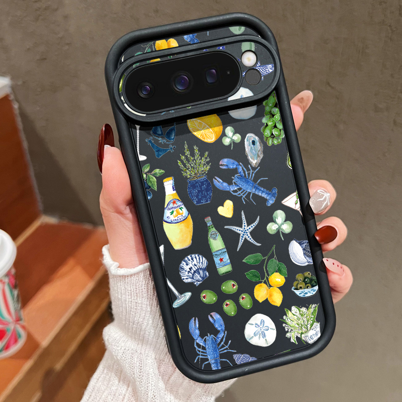 Ocean Whale Patterned TPU Phon - Google Pixel 9 Pro recension och pris