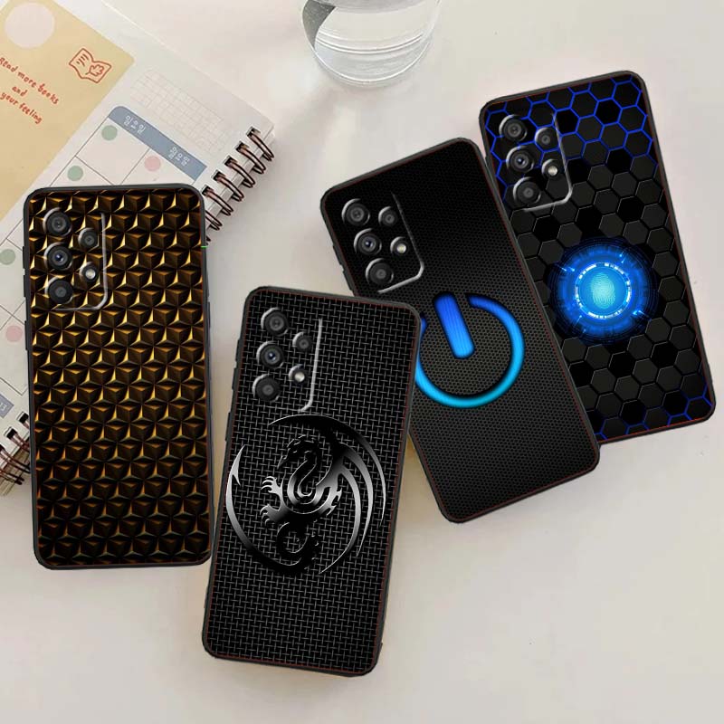 carbon fiber pattern For Samsu - Phone Cases Samsung A14 recension och pris