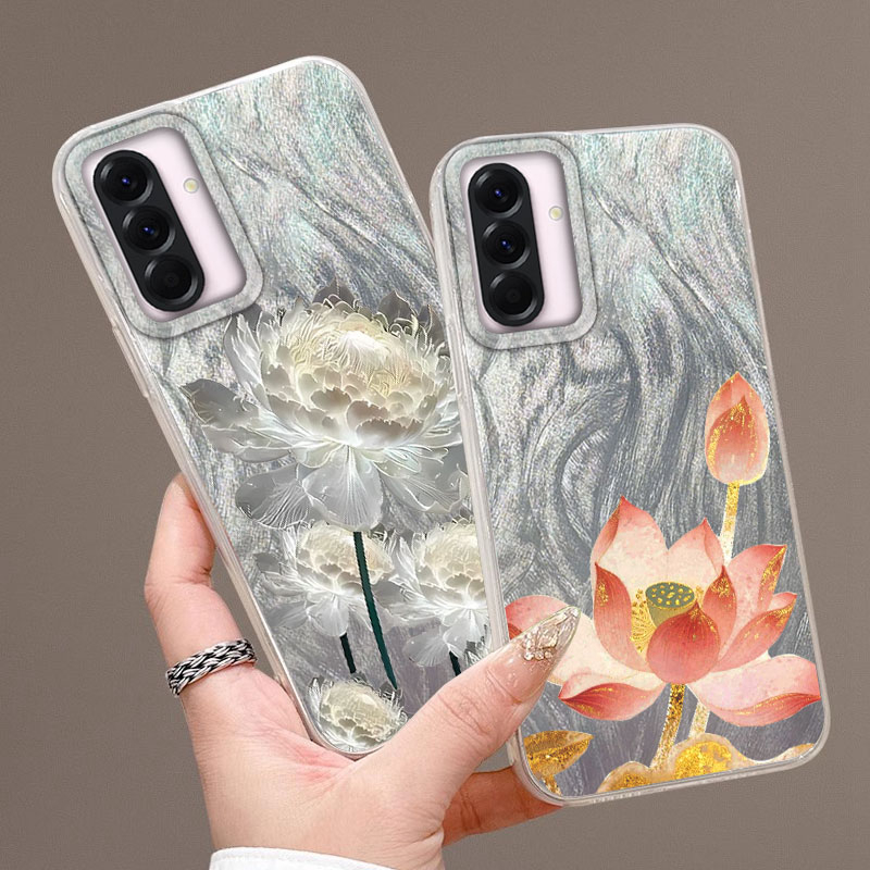 Golden Lotus Case for Samsung  - Phone Cases Samsung A14 recension och pris