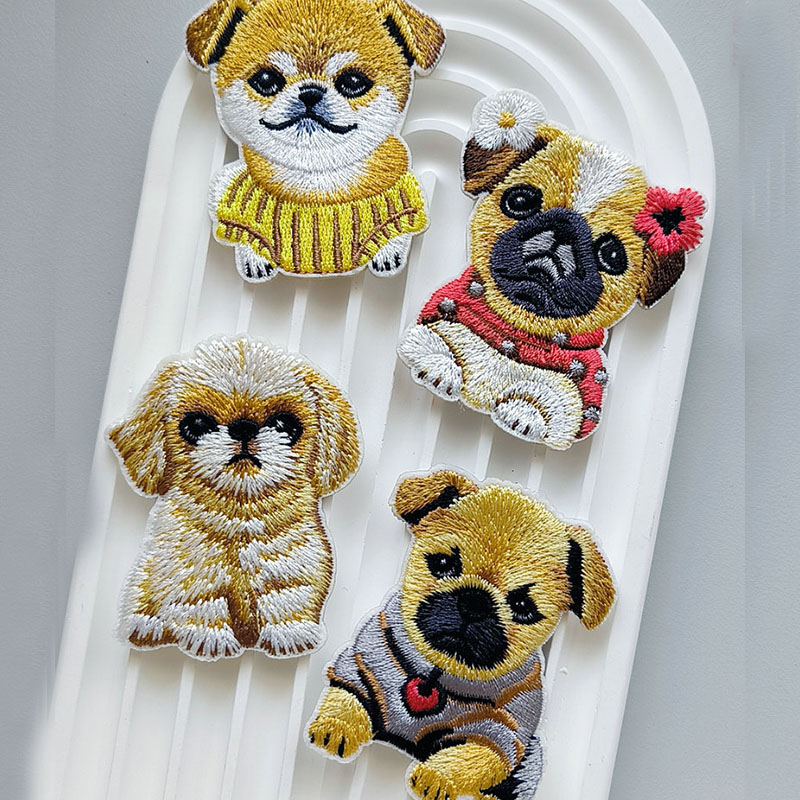 Cute Puppy Embroidery Patch Se - Phone Cases Eco Friendly recension och pris