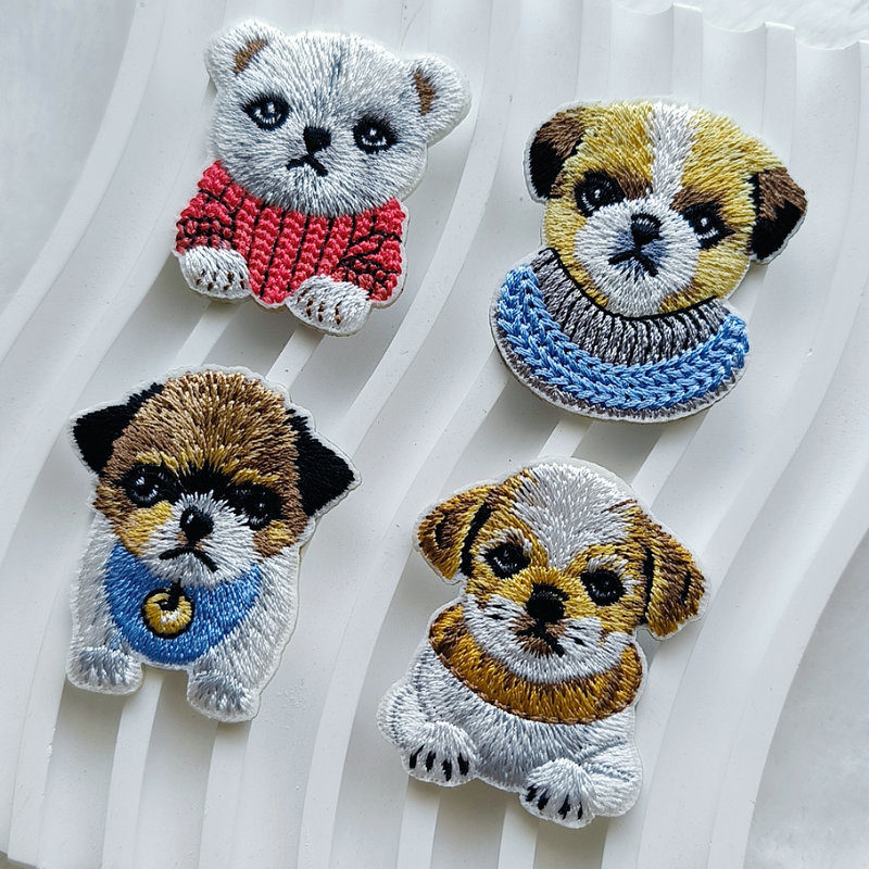 Cute Puppy Embroidery Patch Se - Phone Cases Eco Friendly recension och pris