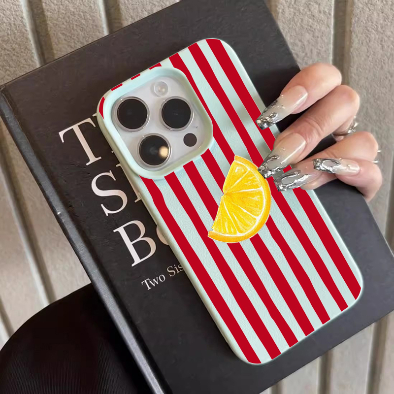 Fashion Lemon Pattern TPU Sili - Phone Cases Online recension och pris
