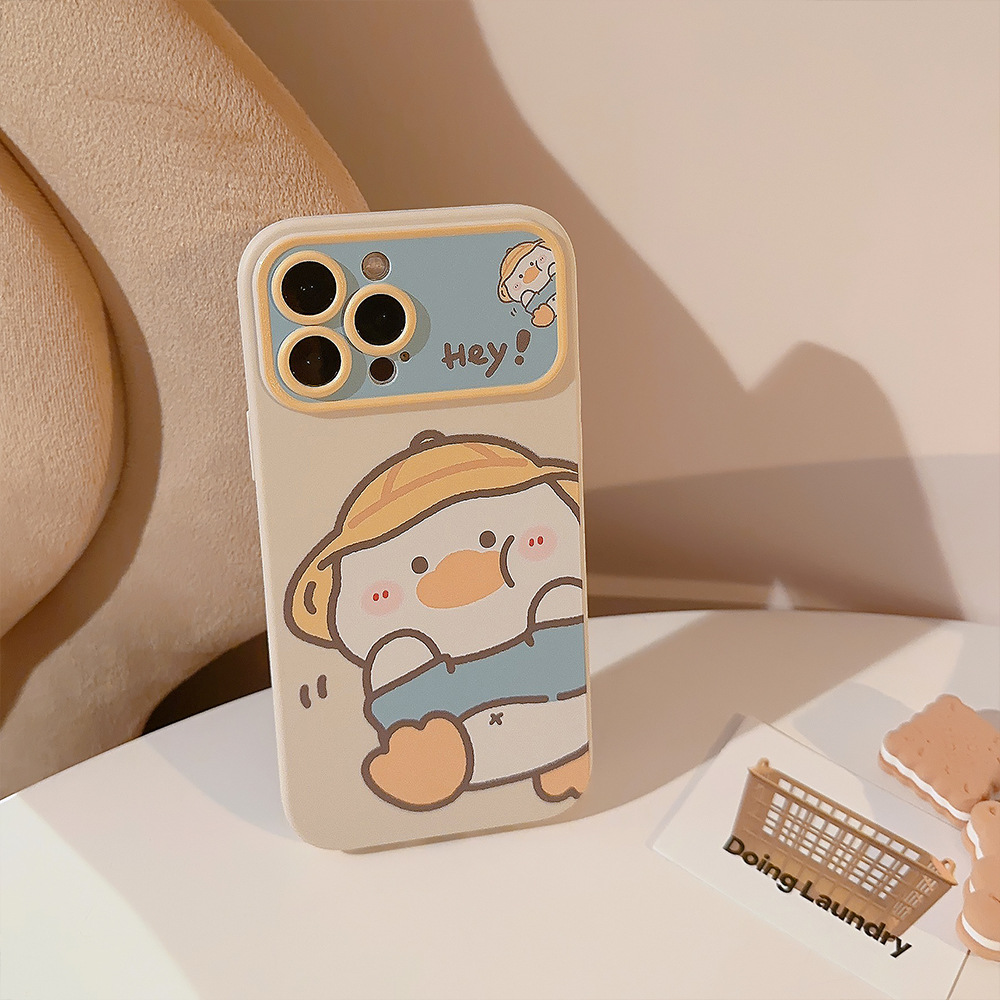 Korean Cartoon Yellow Duck Pho - Phone Cases Korean recension och pris