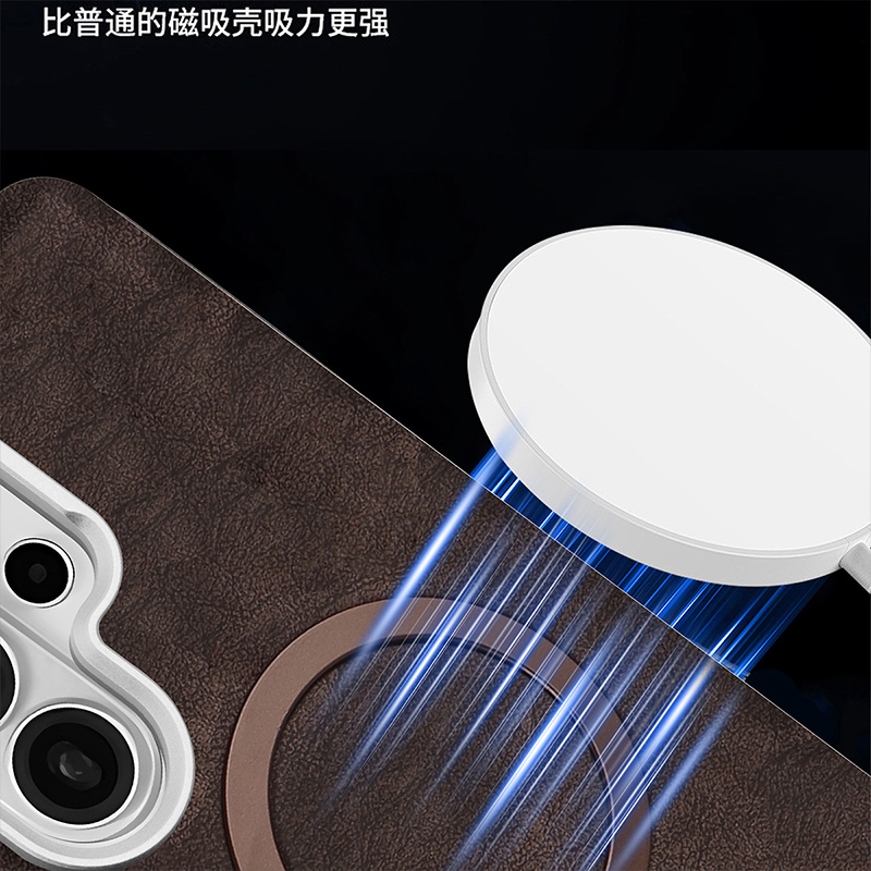 Premium Magnetic Leather Phone - Phone Cases Eco Friendly recension och pris