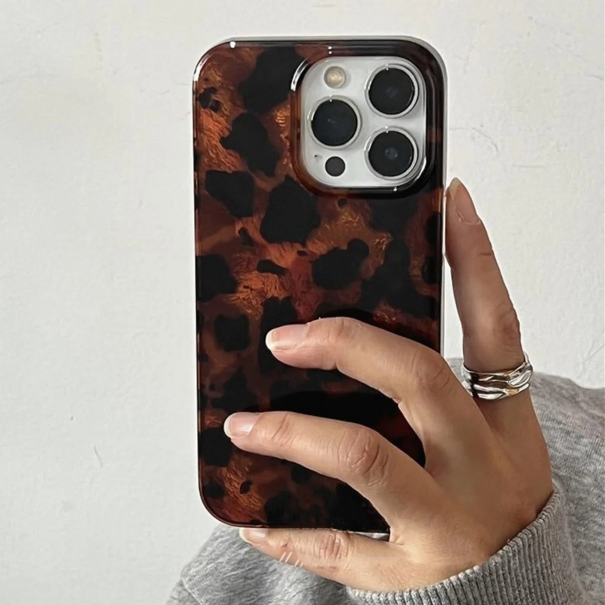 Retro Amber Texture Laser Phon - Phone Cases Online recension och pris