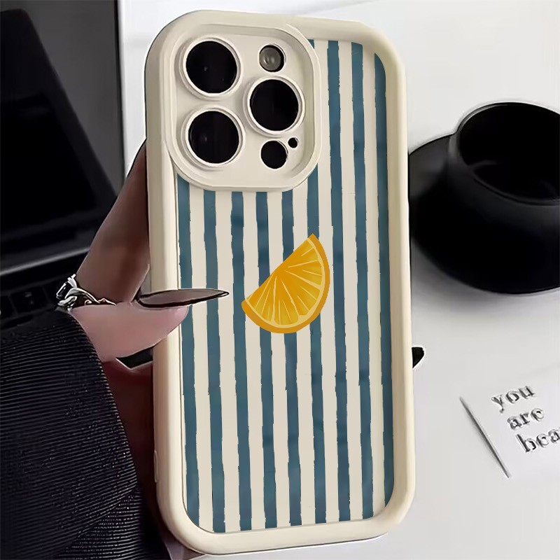 Striped Lemon Slice Pattern Ph - Phone Cases Online recension och pris