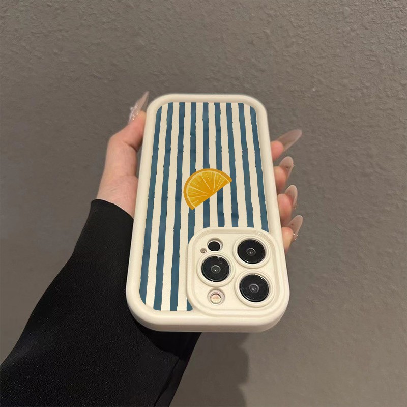 Striped Lemon Slice Pattern Ph - Phone Cases Online recension och pris