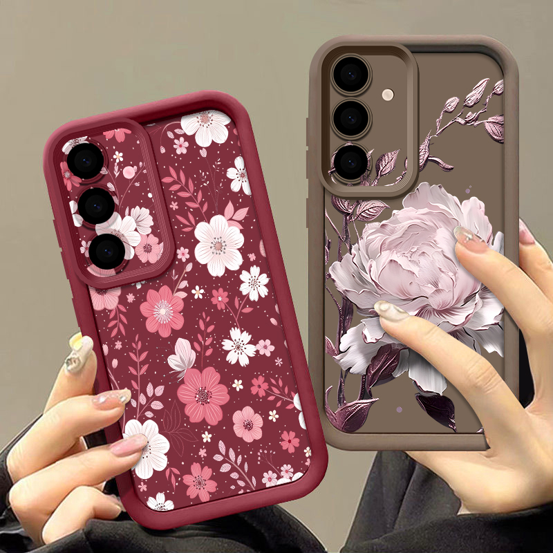 Colorful Flowers Pattern Case  - Phone Cases Samsung A14 recension och pris