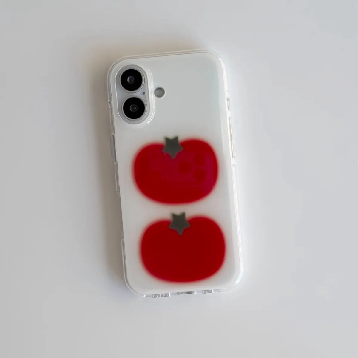 Korean Ins Two Ted Tomato Cart - Phone Cases Kawaii recension och pris