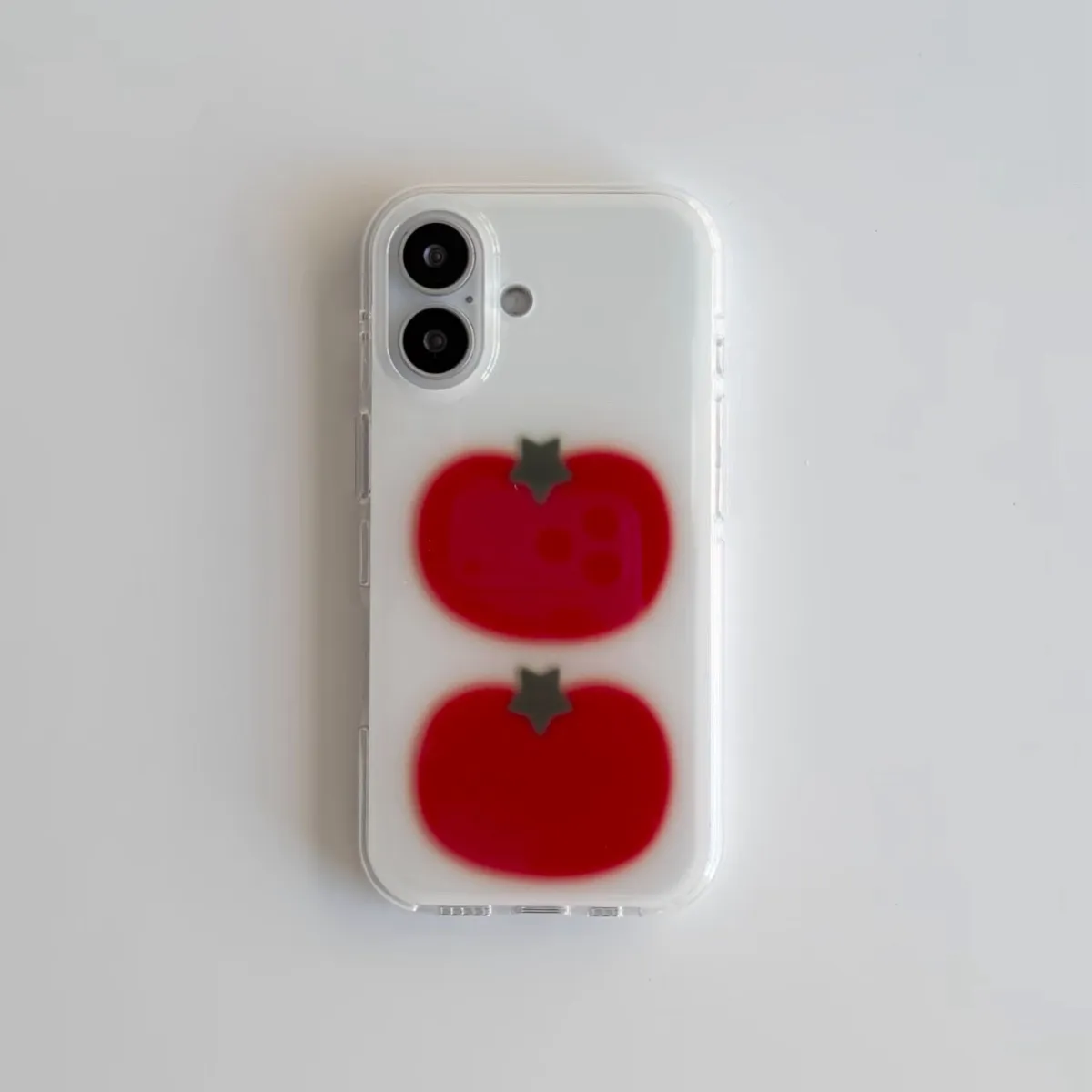 Korean Ins Two Ted Tomato Cart - Phone Cases Kawaii recension och pris