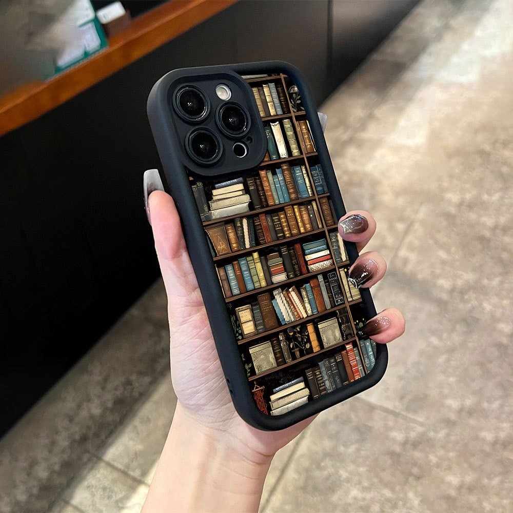 Book Shelf Creative Pattern Ph - Phone Cases Online recension och pris