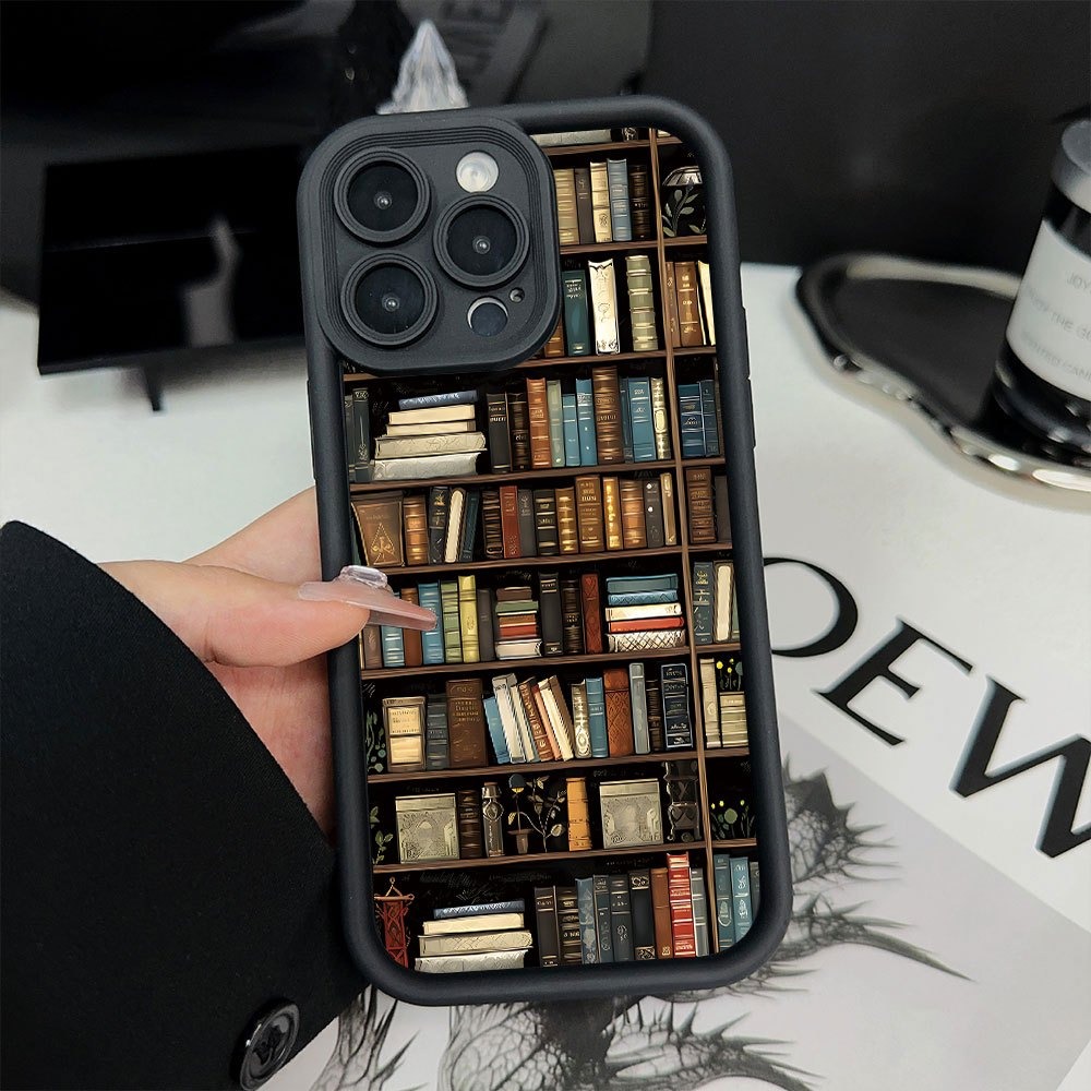 Book Shelf Creative Pattern Ph - Phone Cases Online recension och pris