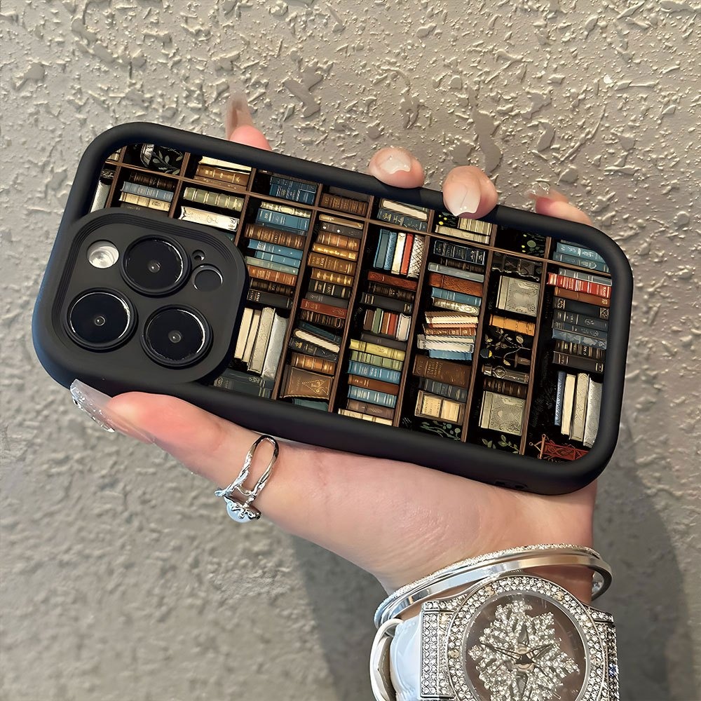 Book Shelf Creative Pattern Ph - Phone Cases Online recension och pris