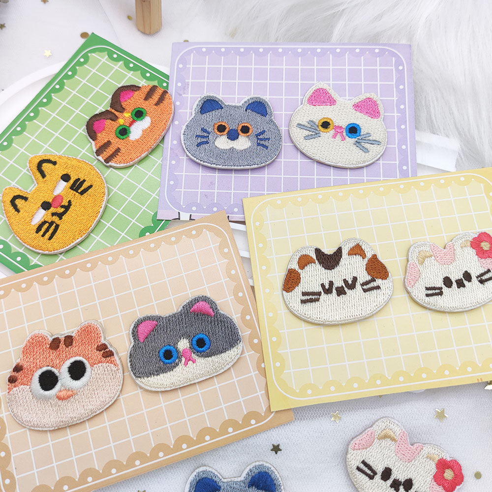 2pcs Cute Cat Head Self-adhesi - Phone Cases Eco Friendly recension och pris