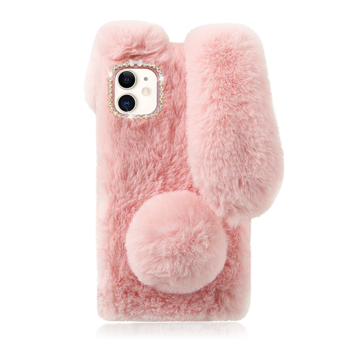 12 Mini 5.4 Inch Bunny Ear Pho - Phone Cases Cute recension och pris