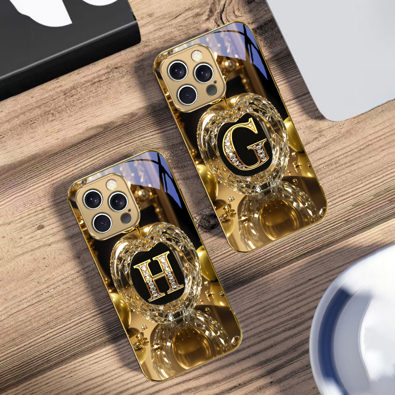 High end golden letter 'F' For - Phone Cases Online recension och pris