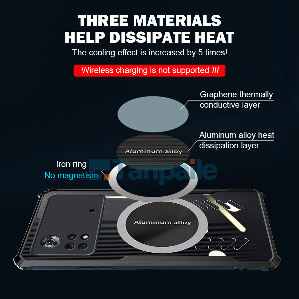 Cooling Case for POCO X4 Pro ( - Heat Dissipation Case recension och pris