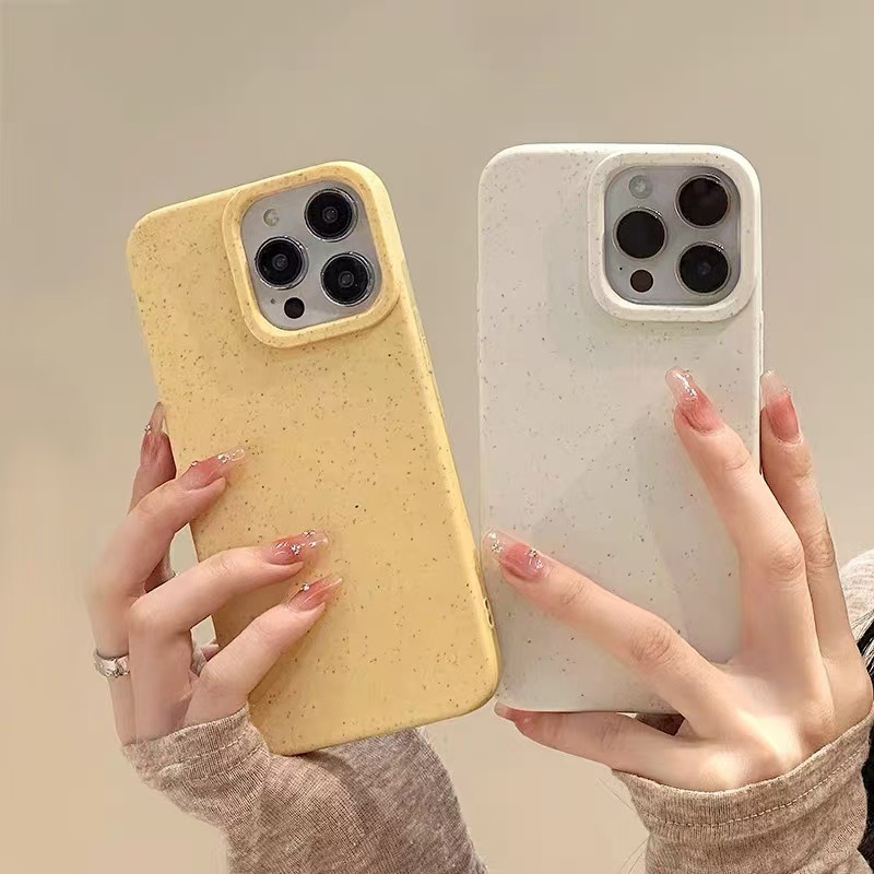Minimalist Solid Color Shockpr - Phone Cases Biodegradable recension och pris
