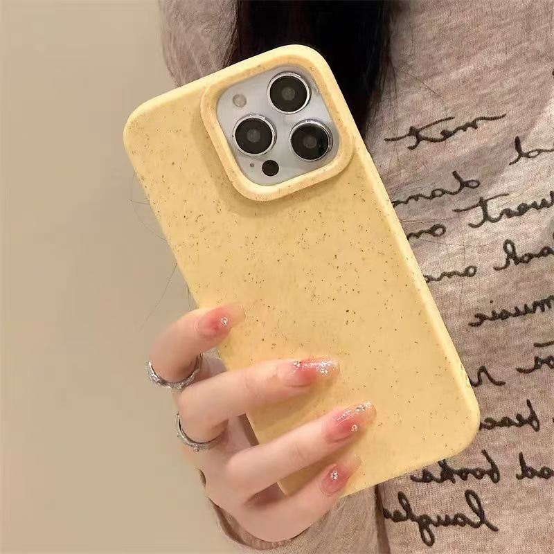 Minimalist Solid Color Shockpr - Phone Cases Biodegradable recension och pris