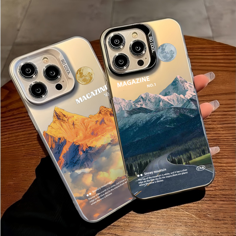 Snow Mountain Road Landscape P - Phone Cases Vogue recension och pris