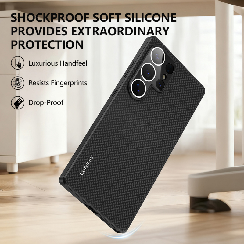 Luxury Solid Color Matte Kevla - Heat Dissipation Case recension och pris