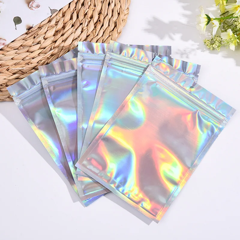 10-200PCS Laser Ziplock Bags R - Phone Cases Eco Friendly recension och pris