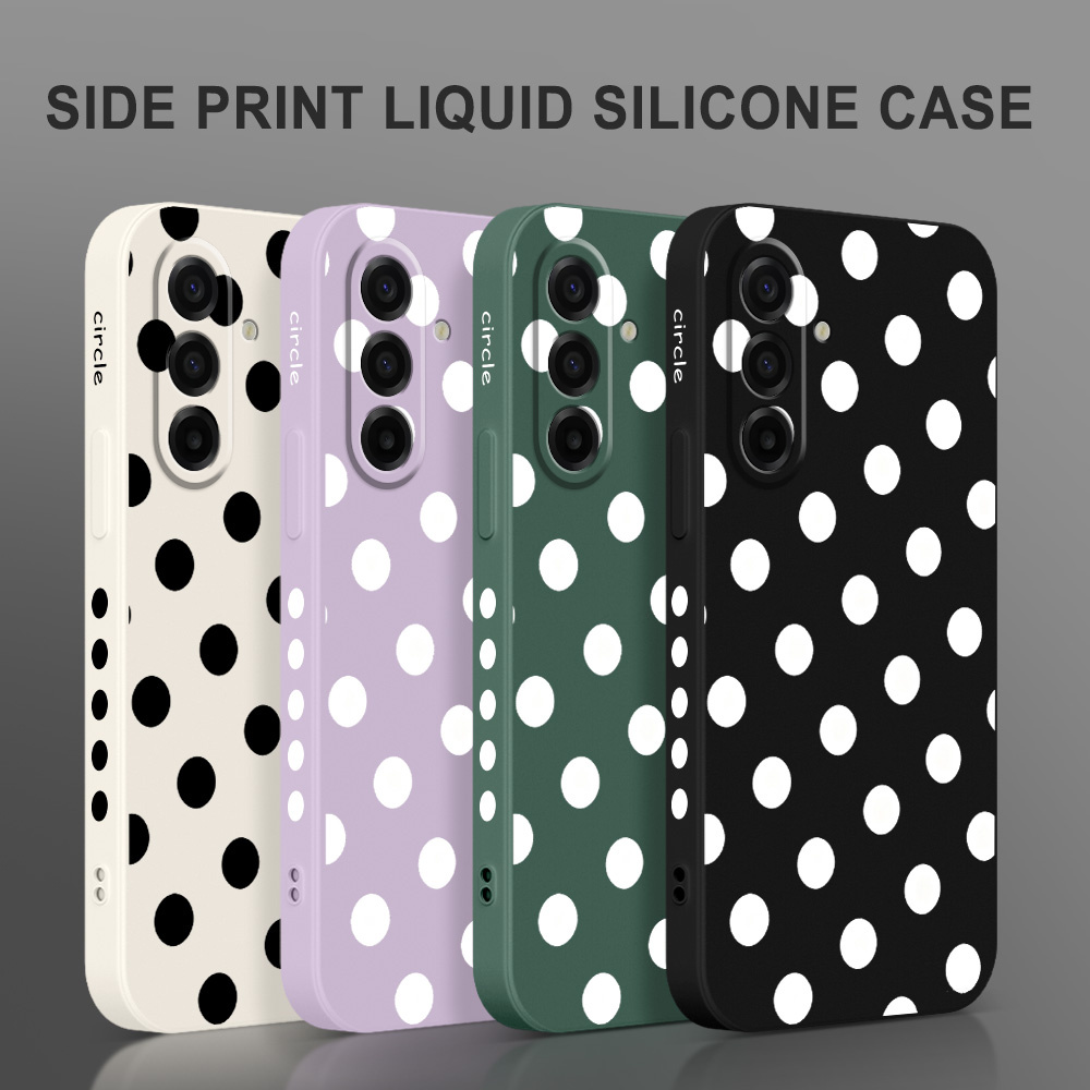 Round Dot Phone Case For Samsu - Phone Cases Samsung A14 recension och pris