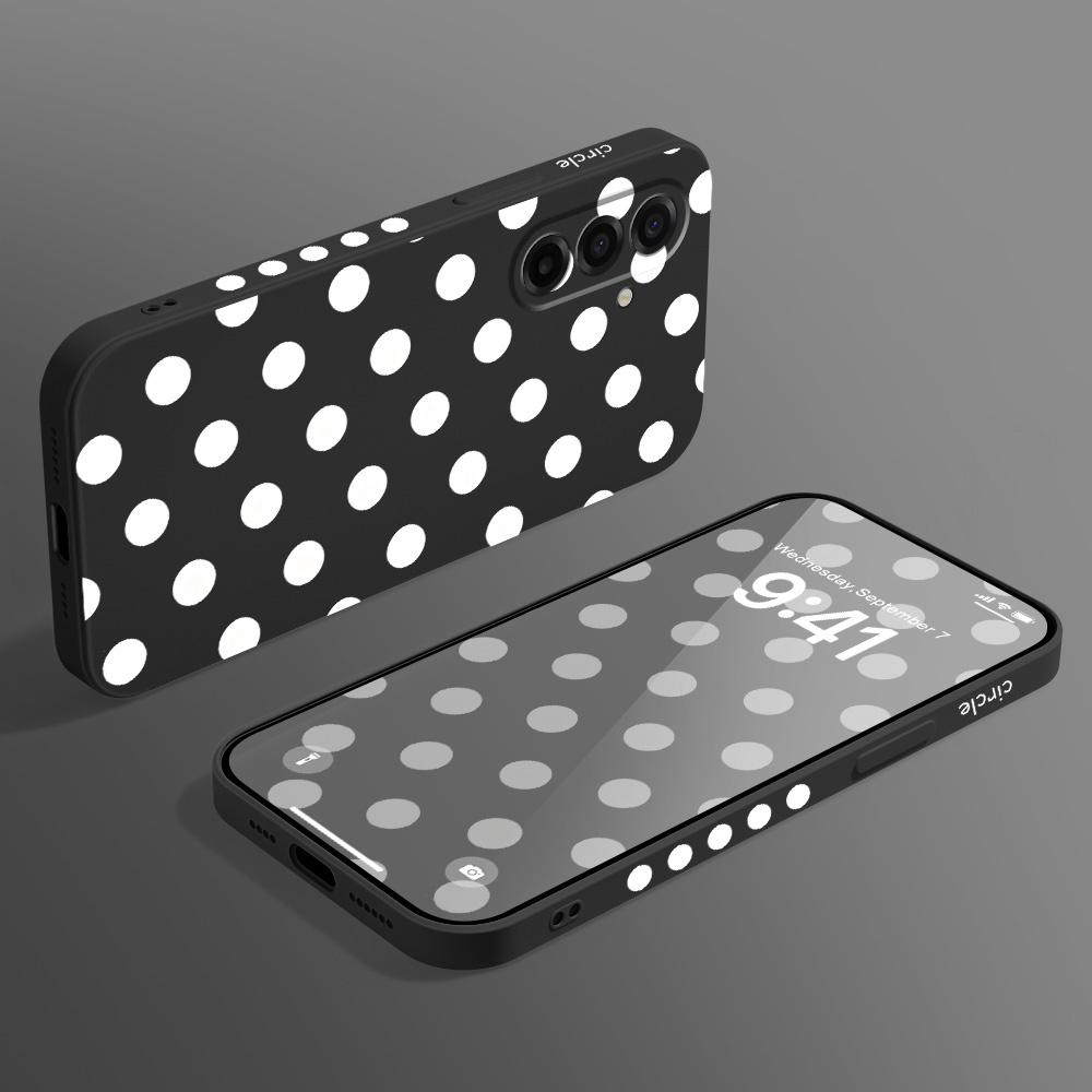 Round Dot Phone Case For Samsu - Phone Cases Samsung A14 recension och pris