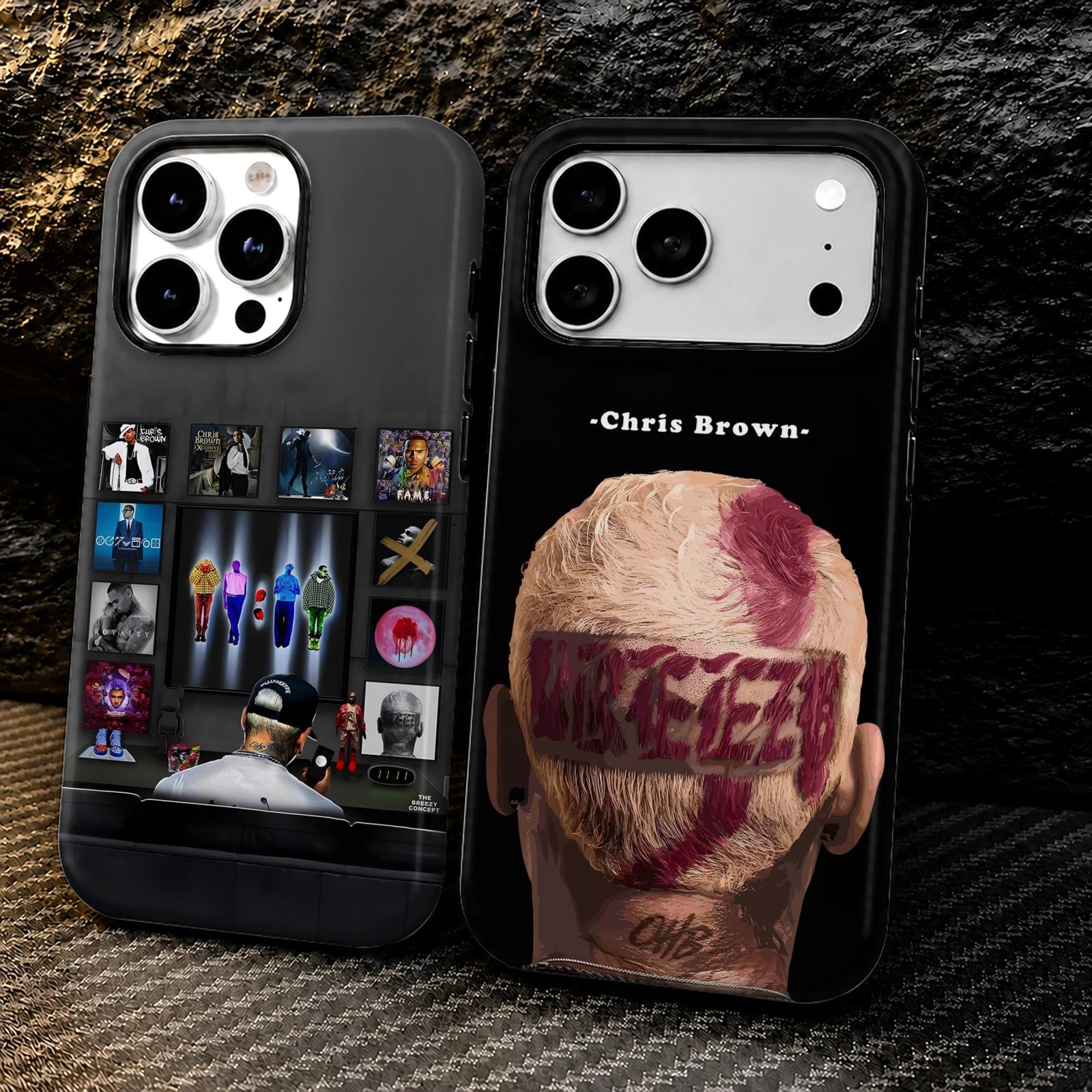 Rap C-Chris B-Brown Phone Case - Phone Cases Iphone 17 Pro Max recension och pris
