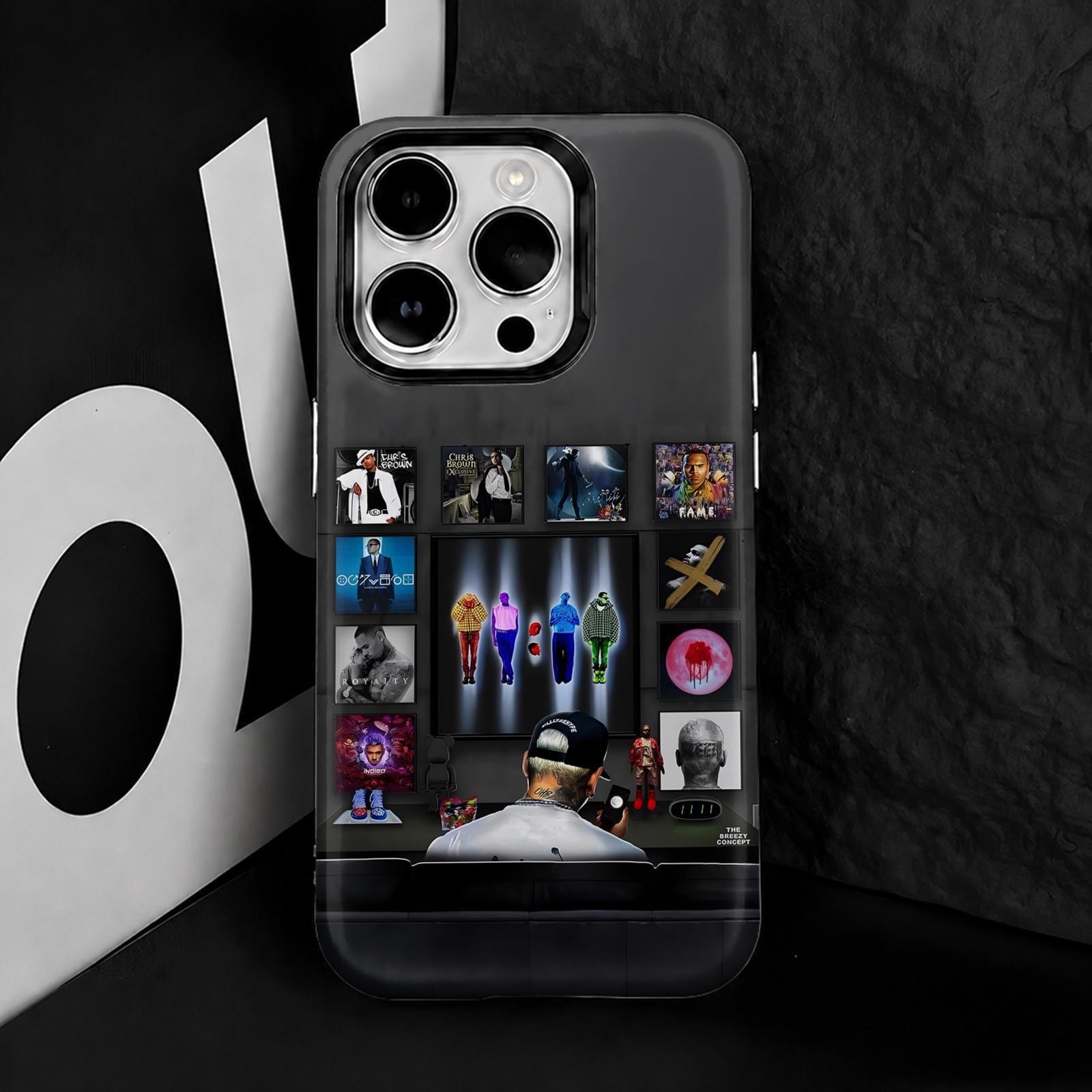 Rap C-Chris B-Brown Phone Case - Phone Cases Iphone 17 Pro Max recension och pris
