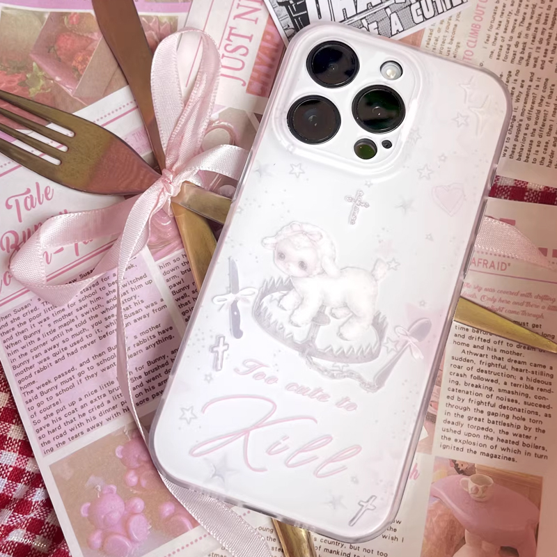 Y2k Korean INS Creative Cute P - Phone Cases Kawaii recension och pris