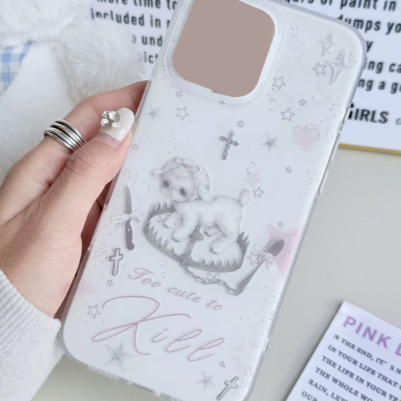 Y2k Korean INS Creative Cute P - Phone Cases Kawaii recension och pris
