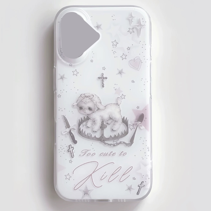 Y2k Korean INS Creative Cute P - Phone Cases Kawaii recension och pris