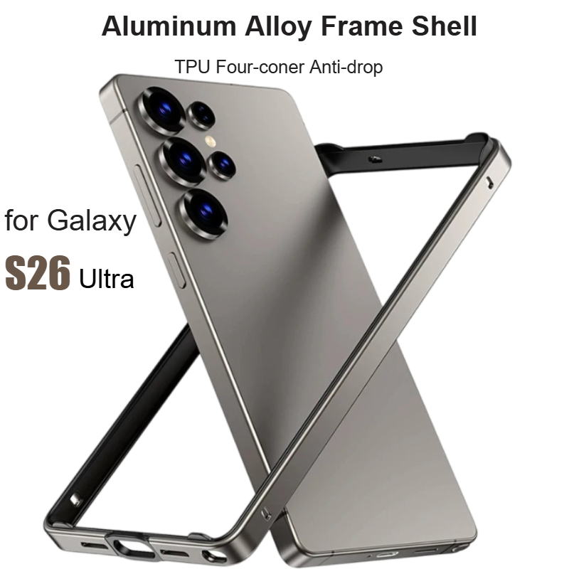 Luxury Aluminium Alloy Frame S - Heat Dissipation Case recension och pris