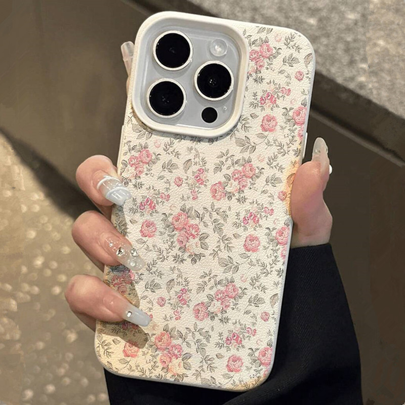 Adorable Girl Floral White Cla - Phone Cases Online recension och pris